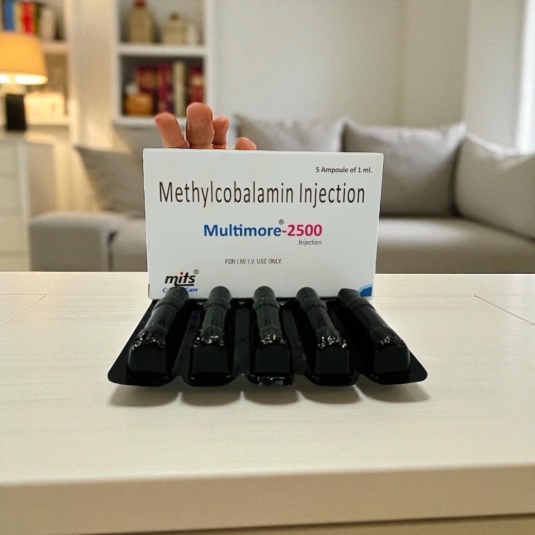 B12 2500mcg Methylcobalamin | 5 x 2ml | IM / IV Use - Supplements4YouAll - Vitamins