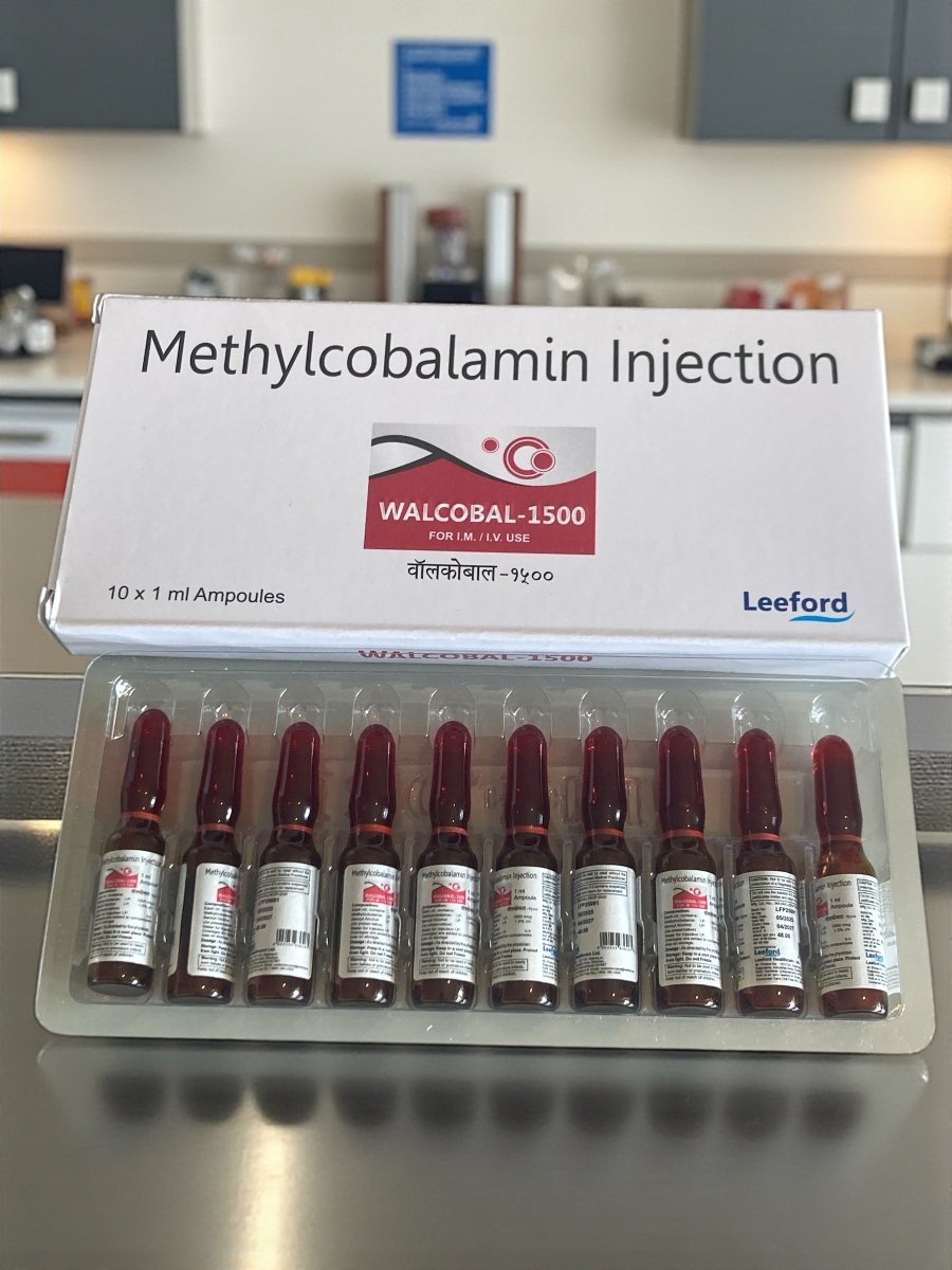 B12 Methylcobalamin 1500mcg Injection 10x1ml | IM/IV Use - Supplements4YouAll - Vitamins