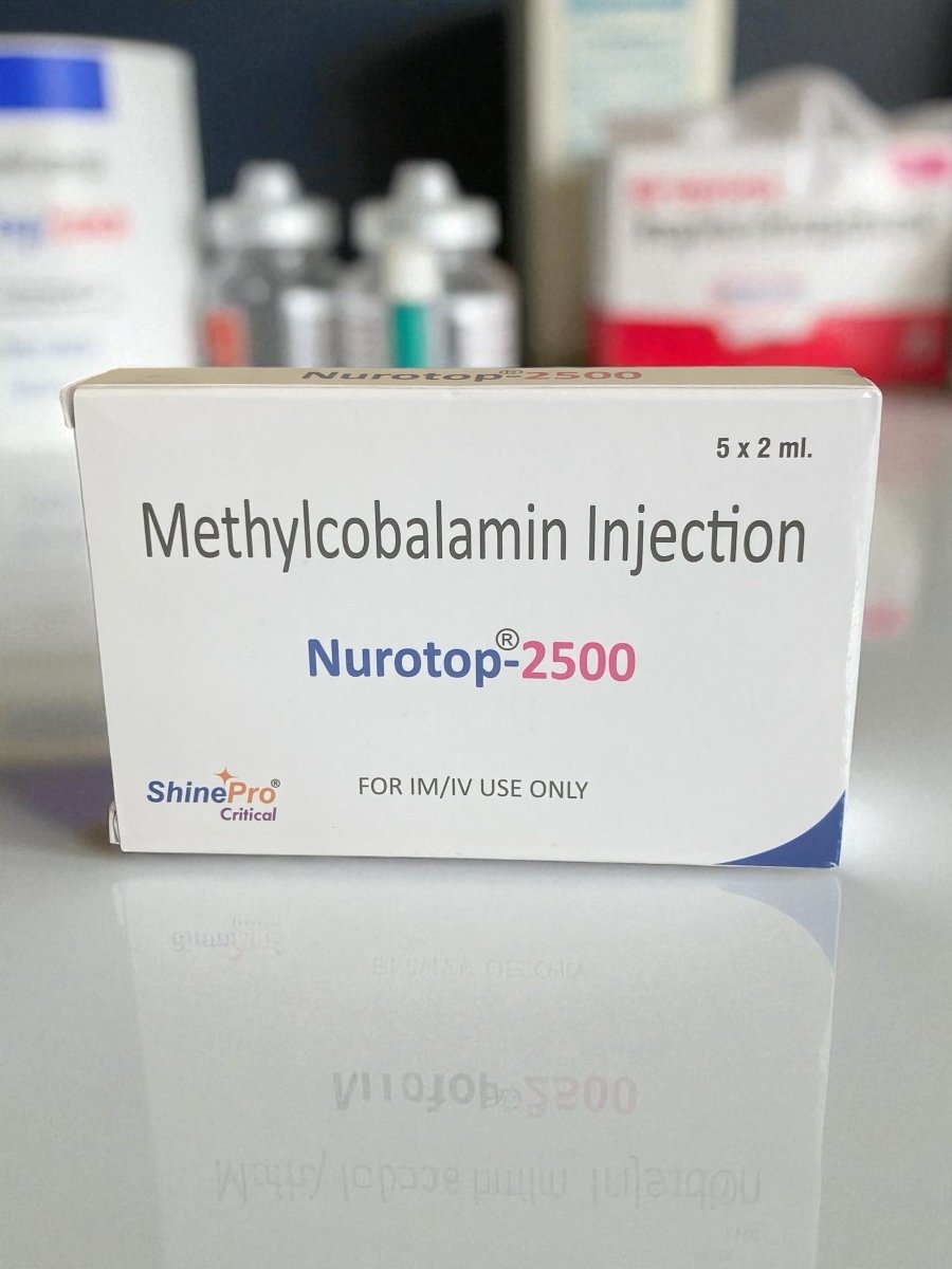 B12 Methylcobalamin 2500mcg Injection | 5 x 2ml | IM / IV Use Only - Supplements4YouAll - Vitamins