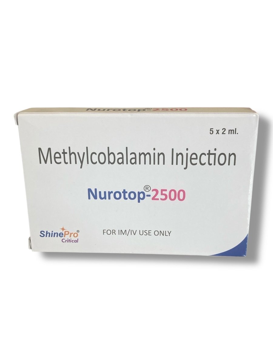 B12 Methylcobalamin 2500mcg Injection | 5 x 2ml | IM / IV Use Only - Supplements4YouAll - Vitamins