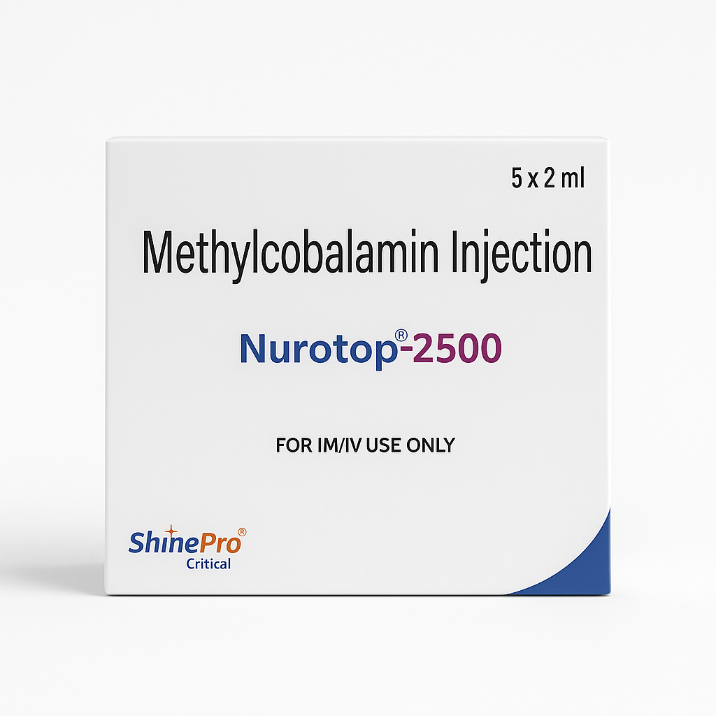 B12 Methylcobalamin 2500mcg Injection | 5 x 2ml | IM / IV Use Only - Supplements4YouAll - Vitamins