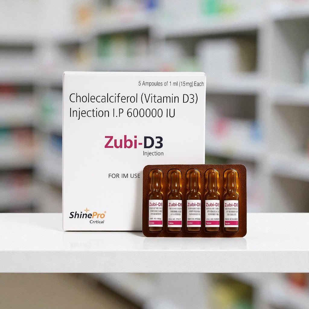 Cholecalciferol Vitamin D3 Injection | 5 x 1 ml | IM Use Only - Supplements4YouAll - Vitamins