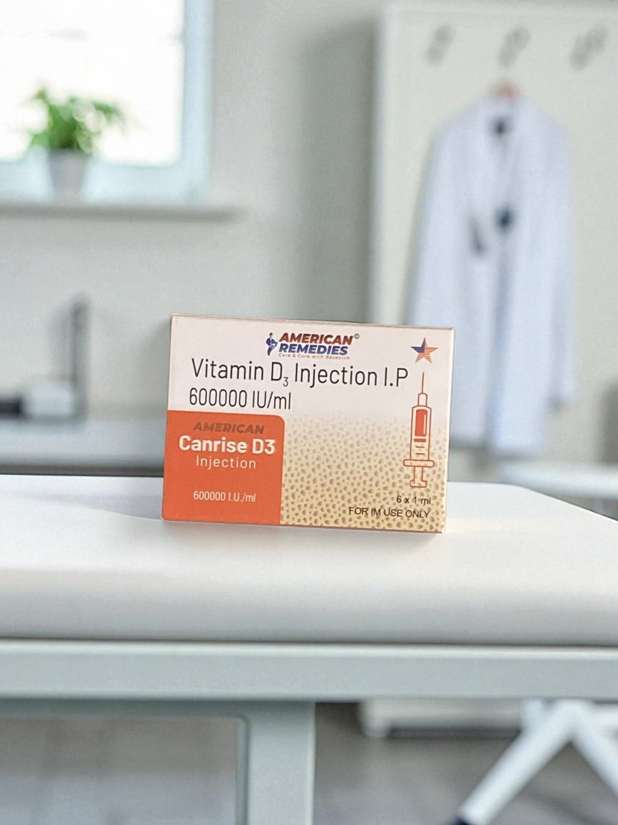 Cholecalciferol Vitamin D3 Injection | 6 x 1 ml | IM Use Only - Supplements4YouAll - Vitamins