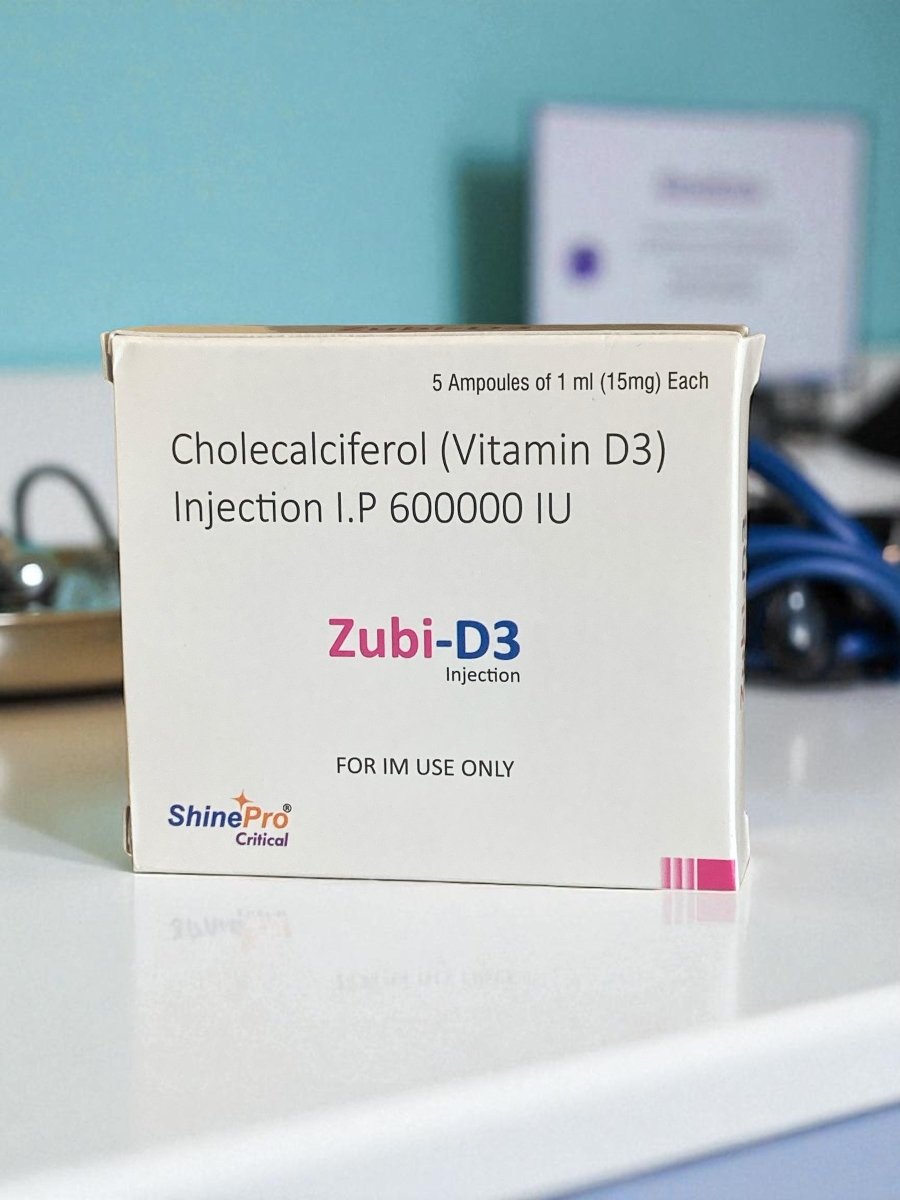 Choleciferol D3 Injection | 5 x 1 ml | IM Use Only - Supplements4YouAll - Vitamins