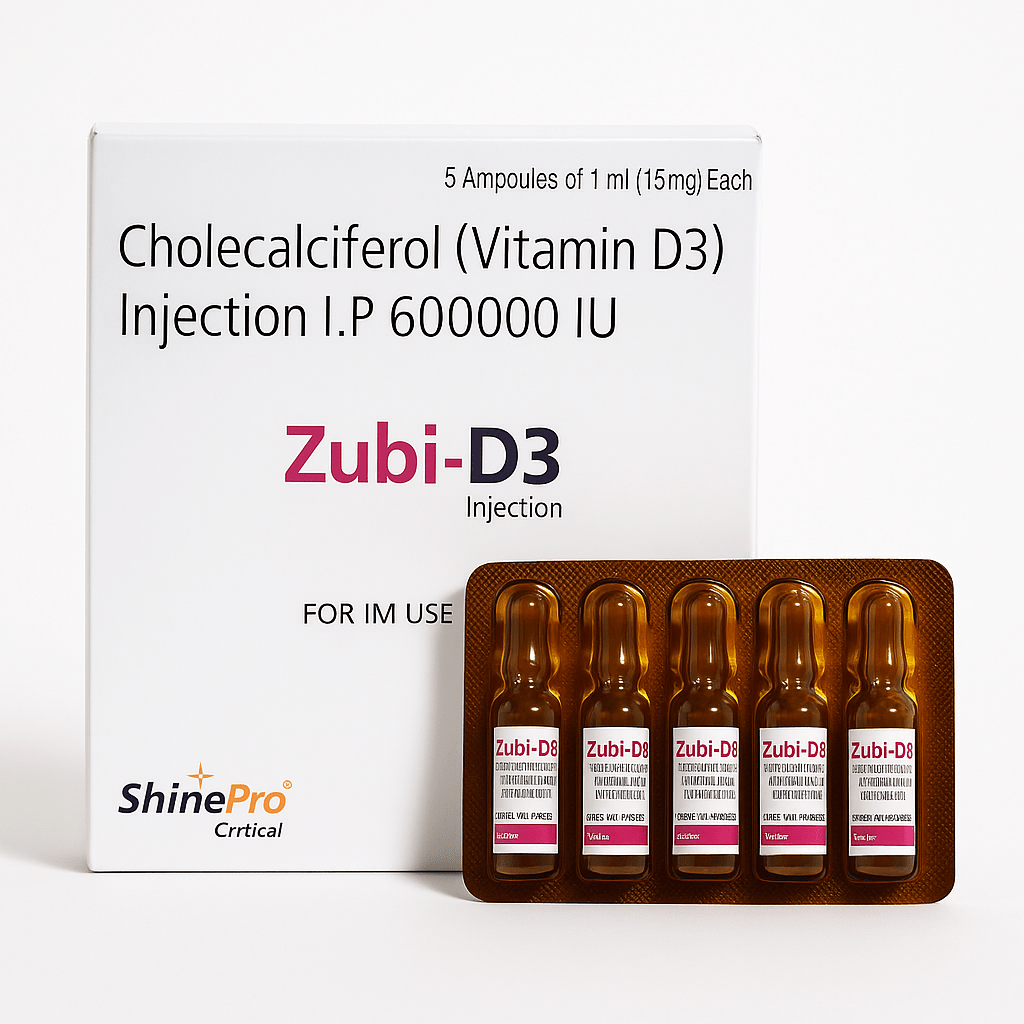 Choleciferol D3 Injection | 5 x 1 ml | IM Use Only - Supplements4YouAll - Vitamins
