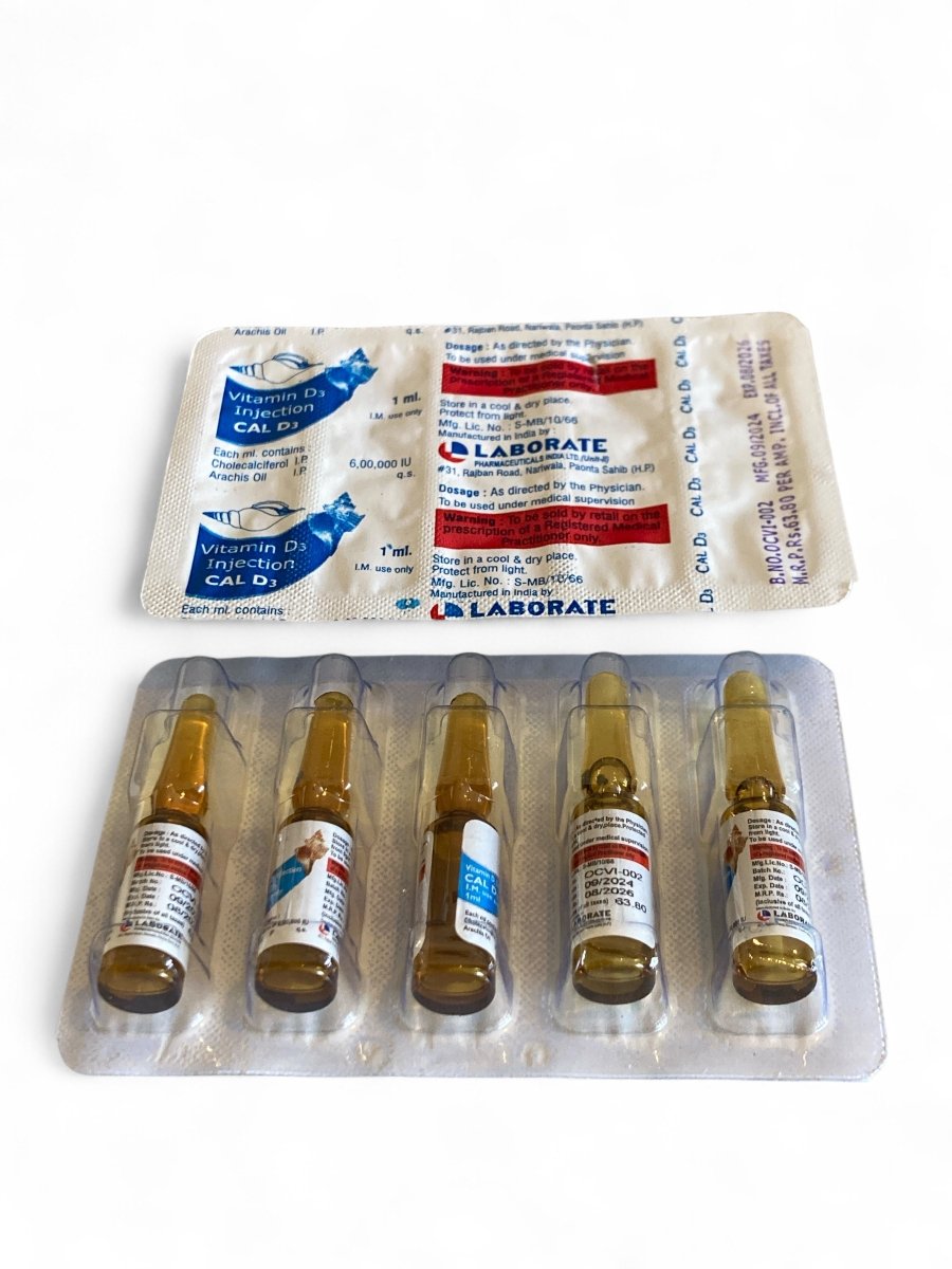 D3 Cholecalciferol Injection | 600,000 IUs | IM / IV use - Supplements4YouAll - Vitamins