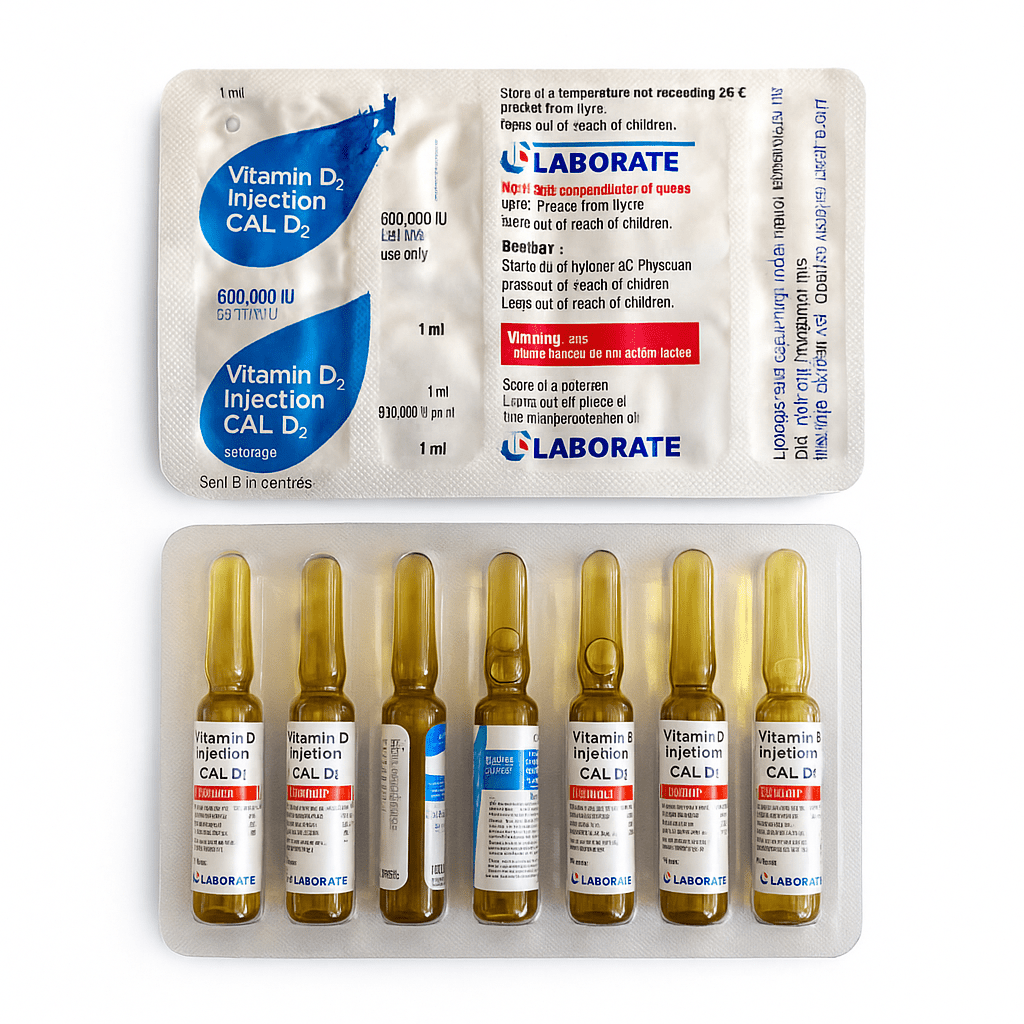 D3 Cholecalciferol Injection | 600,000 IUs | IM use - Supplements4YouAll - Vitamins