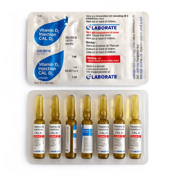 D3 Cholecalciferol Injection | 600,000 IUs | IM use - Supplements4YouAll - Vitamins