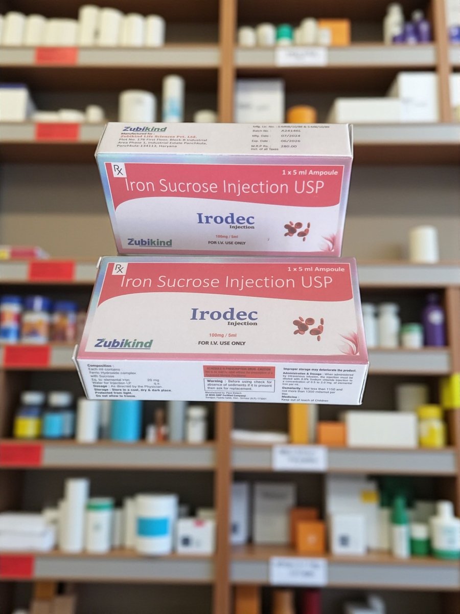 Iron Injection 100mg | 1 x 5ml vial | For IV Use Only - Supplements4YouAll - Supplement