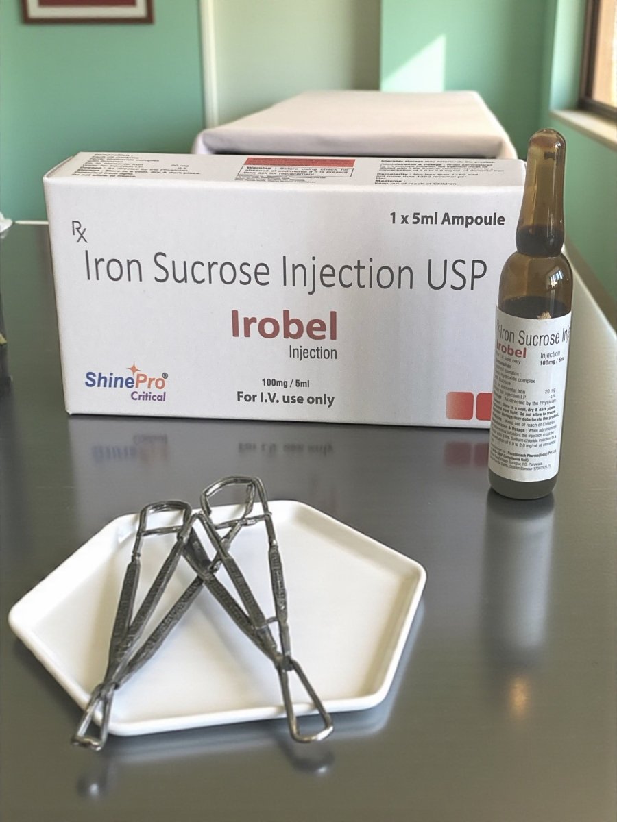 Iron Injection 100mg | 1 x 5ml vial | IV Use Only - Supplements4YouAll - Supplement