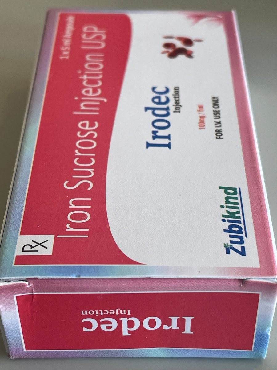 Iron Injection 20mg | 1 x 5ml vial | For IV Use Only - Supplements4YouAll - Supplement
