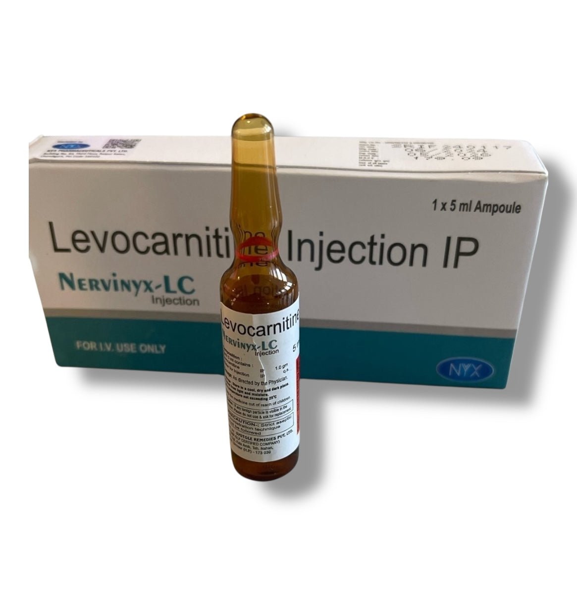 L Carnitine Injection 1000g / 5ml - 1 x 5 ml | IV Use - Supplements4YouAll - Supplement