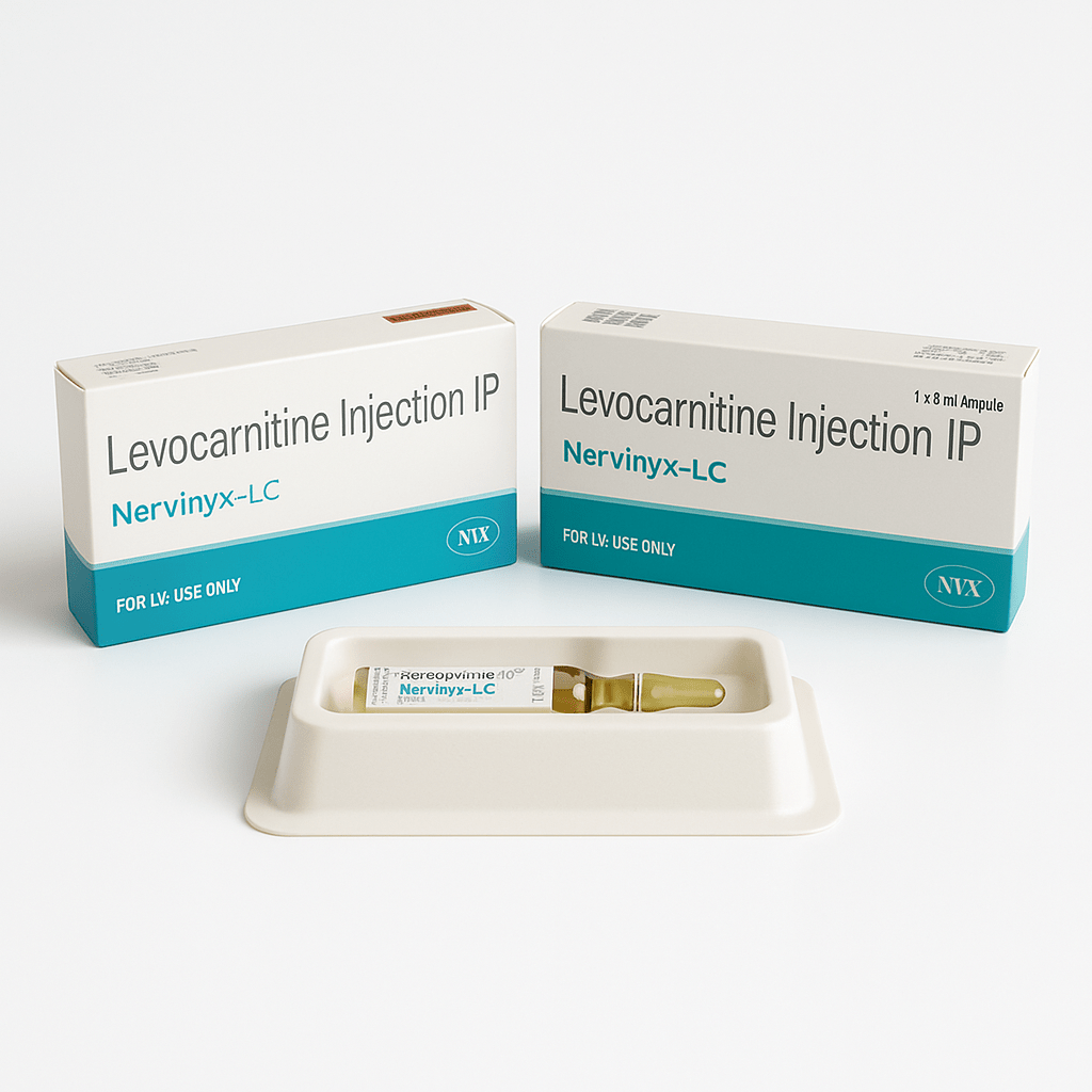 L Carnitine Injection 1000g / 5ml - 1 x 5 ml | IV Use - Supplements4YouAll - Supplement