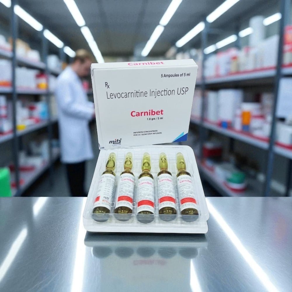 L Carnitine Injection 1000g / 5ml - 5 x 5 ml | IV Use - Arriving Soon - Supplements4YouAll - Supplement