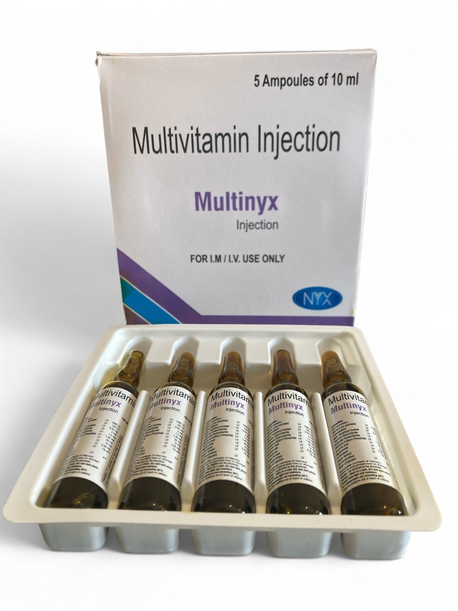 Multivitamin Injection 5 x 10ml | IV use only - Supplements4YouAll - Vitamins