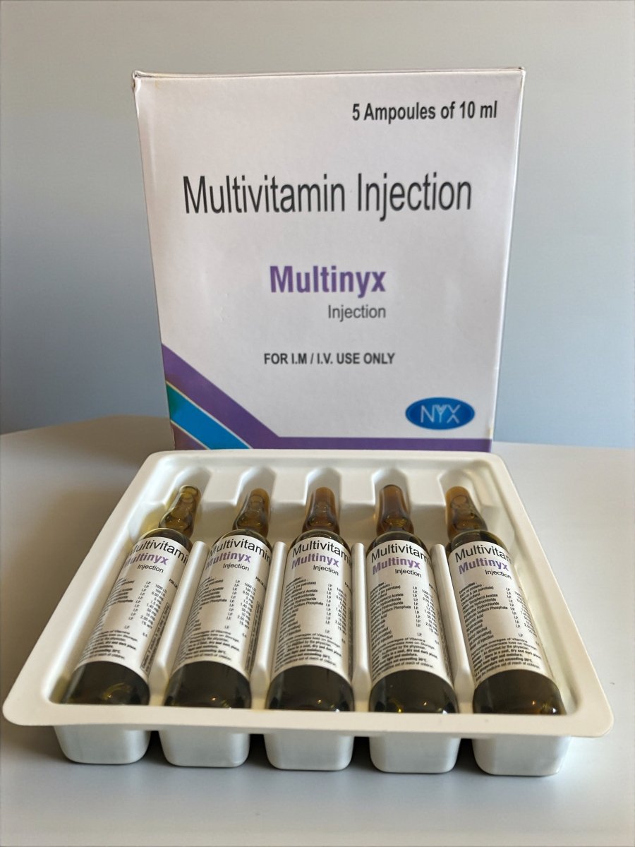 Multivitamin Injection 5 x 10ml | IV use only - Supplements4YouAll - Vitamins