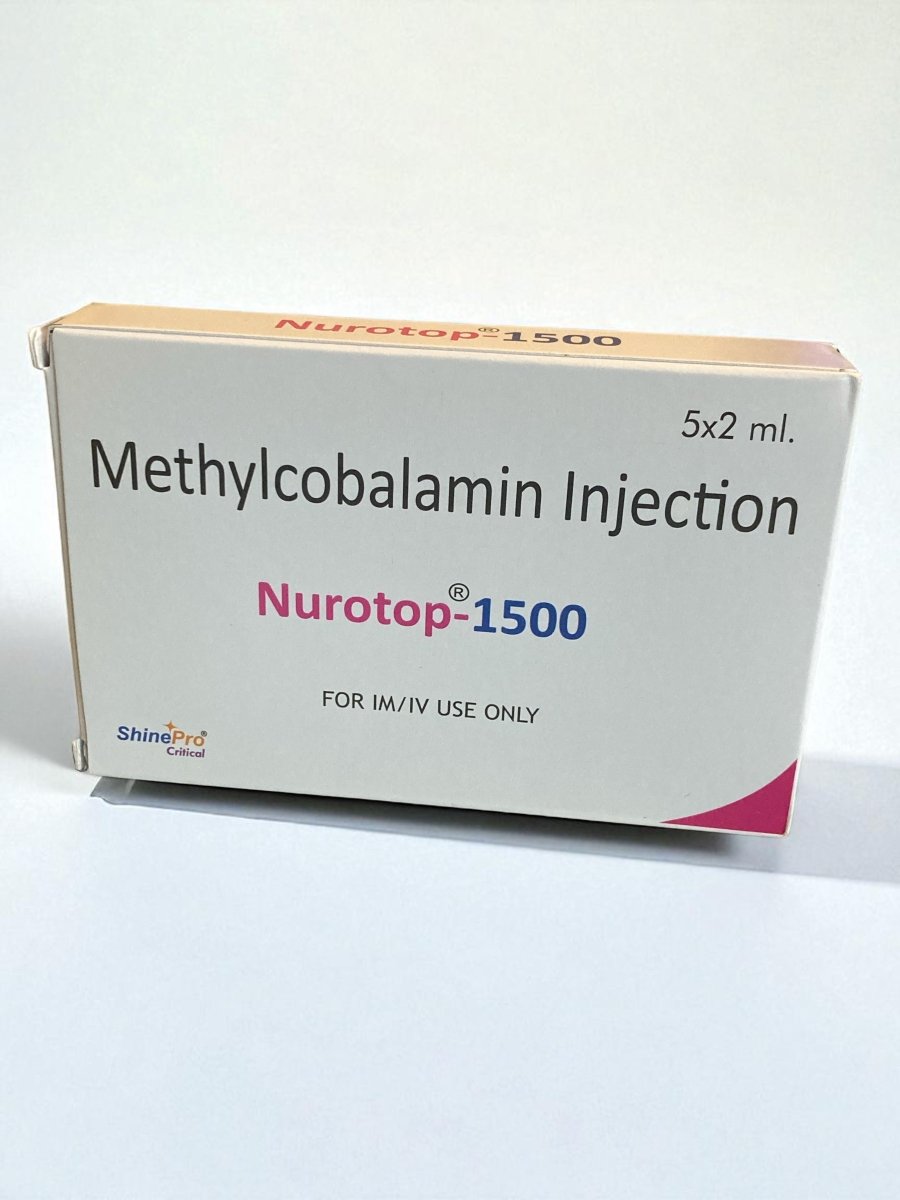 Vitamin B12 Methylcobalamin 1500mcg Injection | 5 x 2ml | IM / IV Use - Supplements4YouAll - Vitamins