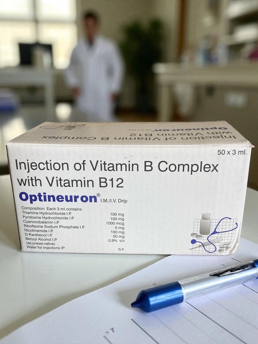 B Complex & B12 Injection | 10 x 3ml | with Vitamin B12, B5, B3, B1 - Supplements4YouAll - Multivitamins