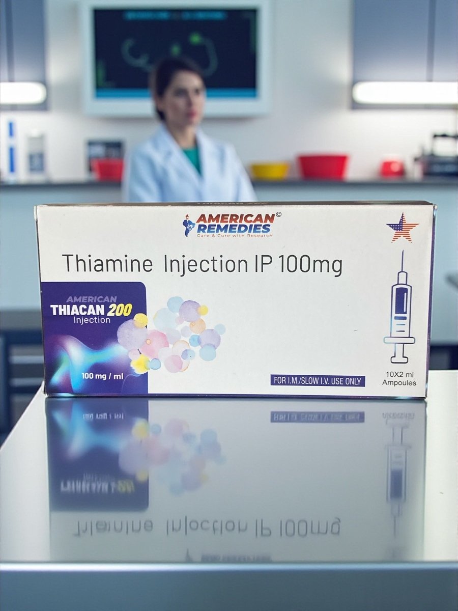 B1 Thiamine Injection 200mg | Energy Metabolism | IM / IV - Supplements4YouAll - B Complex