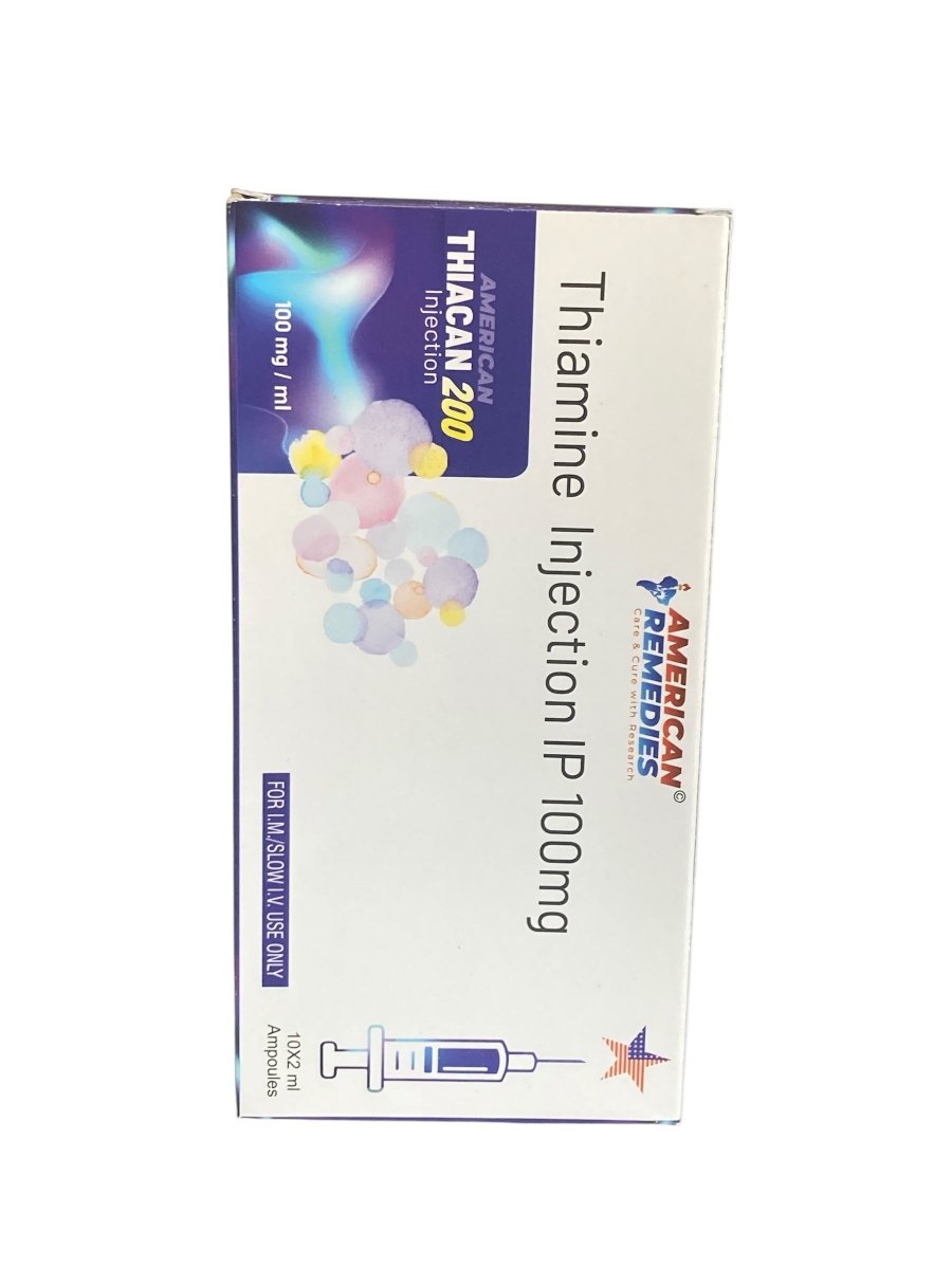 B1 Thiamine Injection 200mg | Energy Metabolism | IM / IV - Supplements4YouAll - B Complex