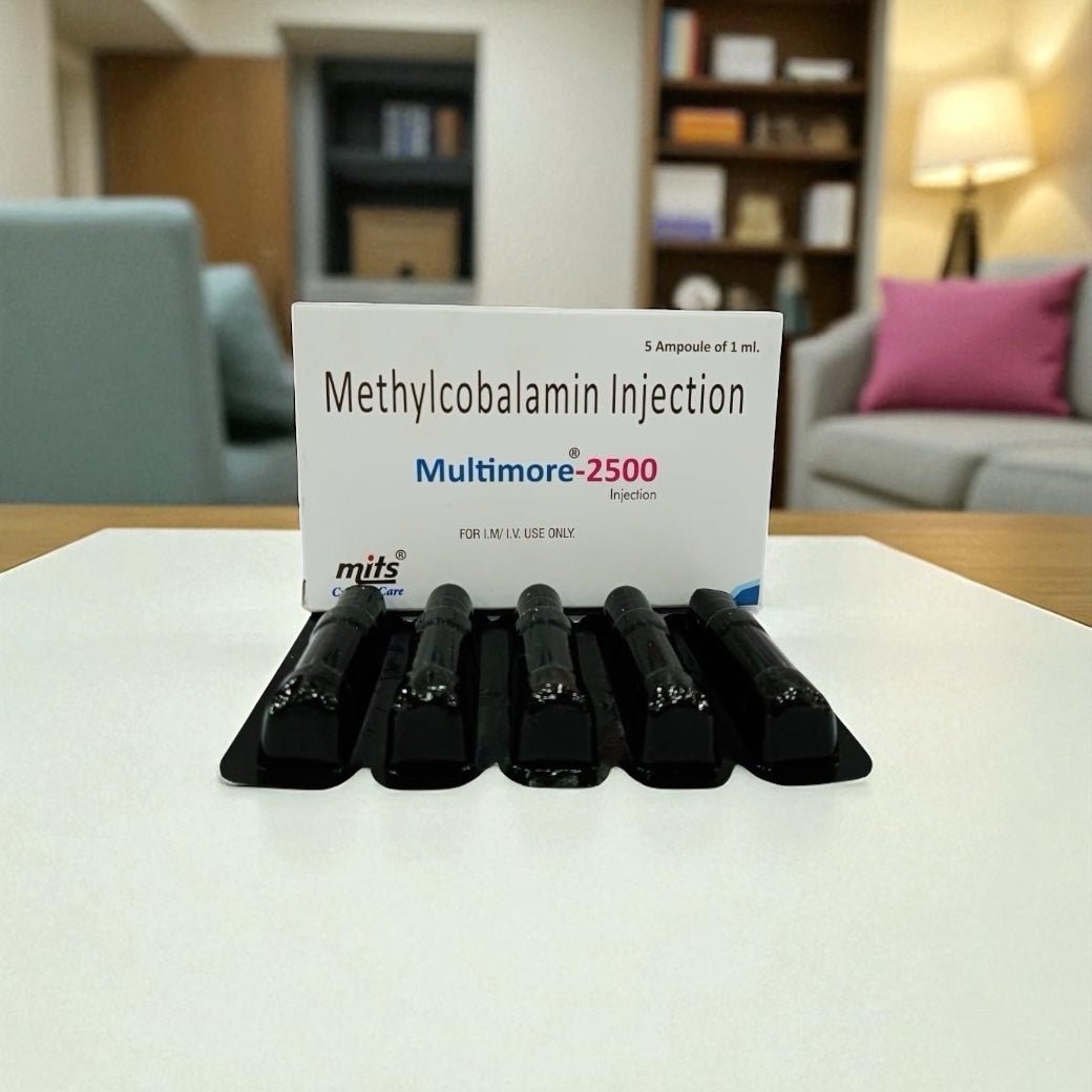 B12 2500mcg Methylcobalamin | 5 x 2ml | IM / IV Use - Supplements4YouAll - Vitamins