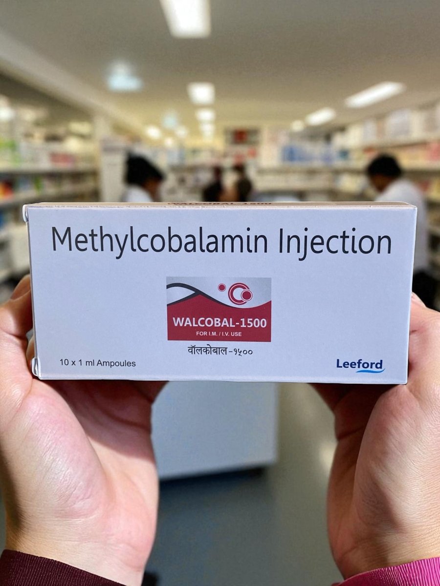 B12 Methylcobalamin 1500mcg Injection 10x1ml | IM/IV Use - Supplements4YouAll - Vitamins