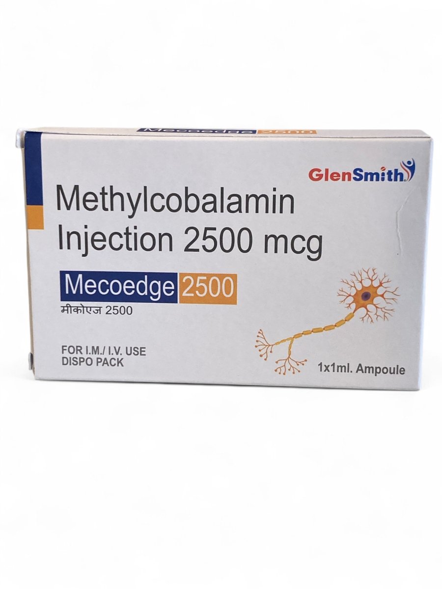 B12 Methylcobalamin 2500mcg Injection with needle & syringe - Supplements4YouAll - Vitamins