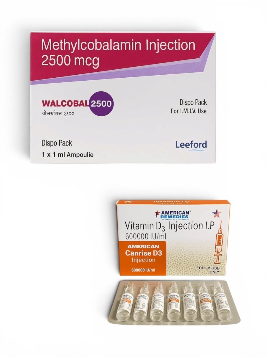 Bundle 2 | B12 2500mcg & D3 | SAVE 20% - Supplements4YouAll - Vitamins