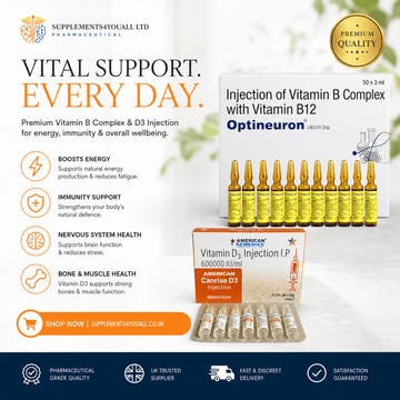 Bundle 8 | B Complex, B12 & D3 | Extra 20% Using CODE: MAY10 - Supplements4YouAll - 