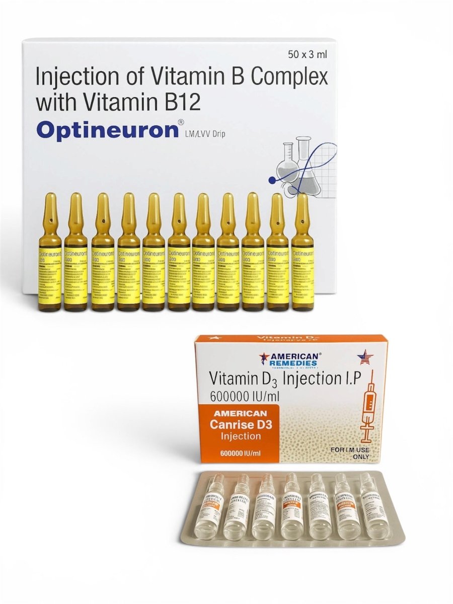 Bundle 8 | B Complex, B12 & D3 | Extra 20% Using CODE: MAY10 - Supplements4YouAll - 