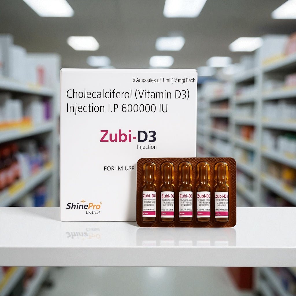 Cholecalciferol Vitamin D3 Injection | 5 x 1 ml | IM Use Only - Supplements4YouAll - Vitamins
