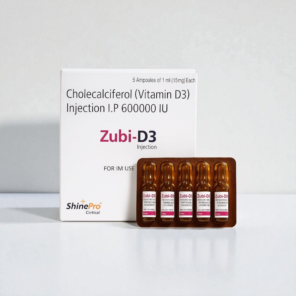 Cholecalciferol Vitamin D3 Injection | 5 x 1 ml | IM Use Only - Supplements4YouAll - Vitamins