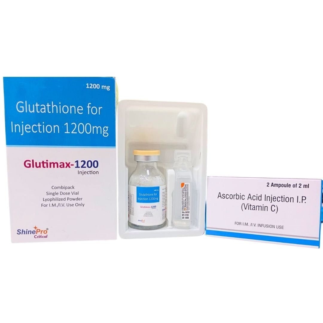 Glutathione 1200mg with Vitamin C| & Bacteriostatic Water | - Supplements4YouAll - Antioxidants