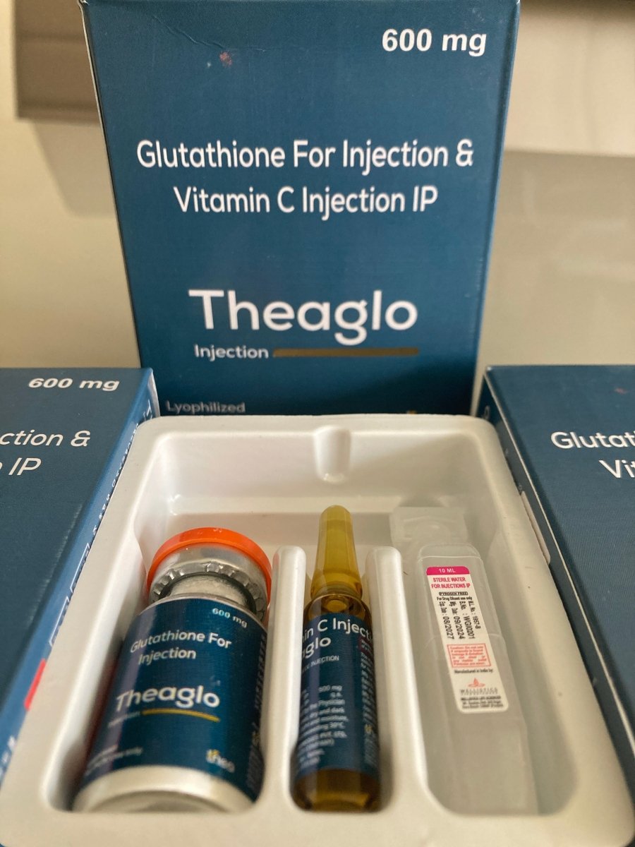 Glutathione 600mg & Vitamin C Injection IP | For IM / IV Use Only - Supplements4YouAll - Antioxidants