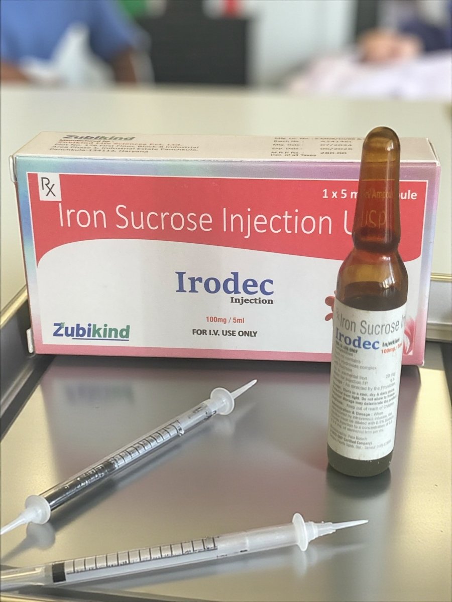 Iron Injection 100mg | 1 x 5ml vial | For IV Use Only - Supplements4YouAll - Supplement