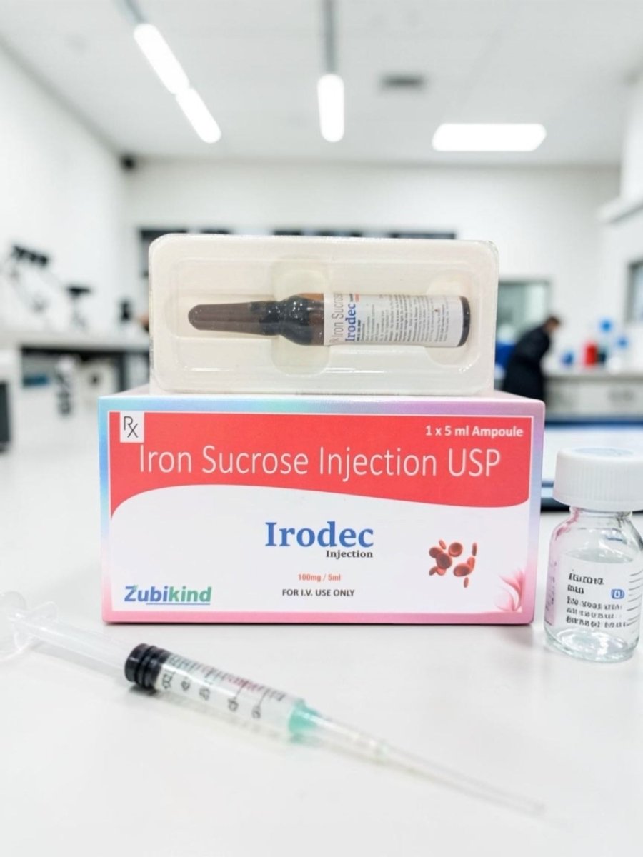 Iron Injection 100mg | 1 x 5ml vial | Iron Sucrose For IV Use Only - Supplements4YouAll - Supplement