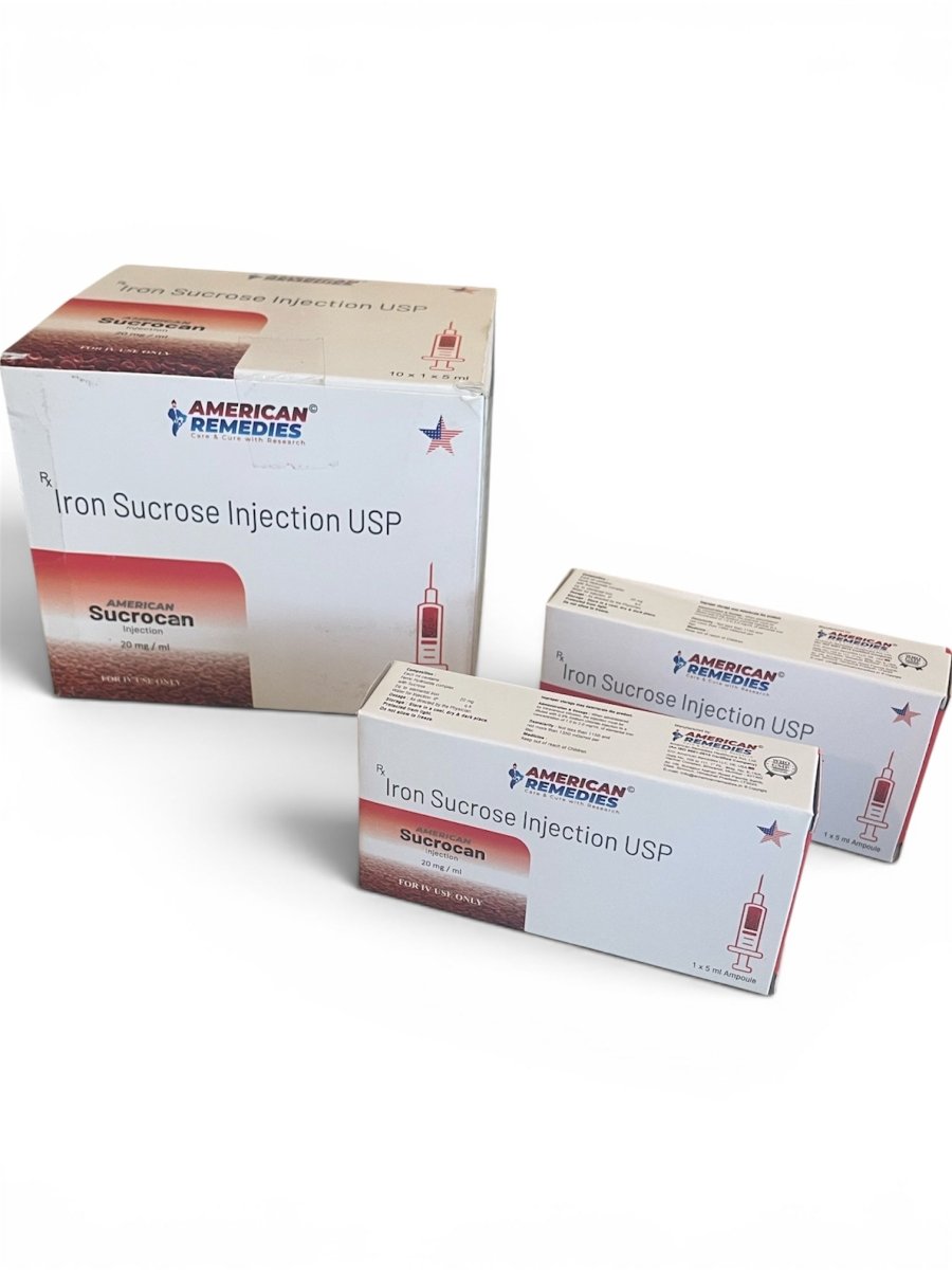 Iron Shot 100mg | Iron Sucrose Injection | IV Use - Supplements4YouAll - Supplement