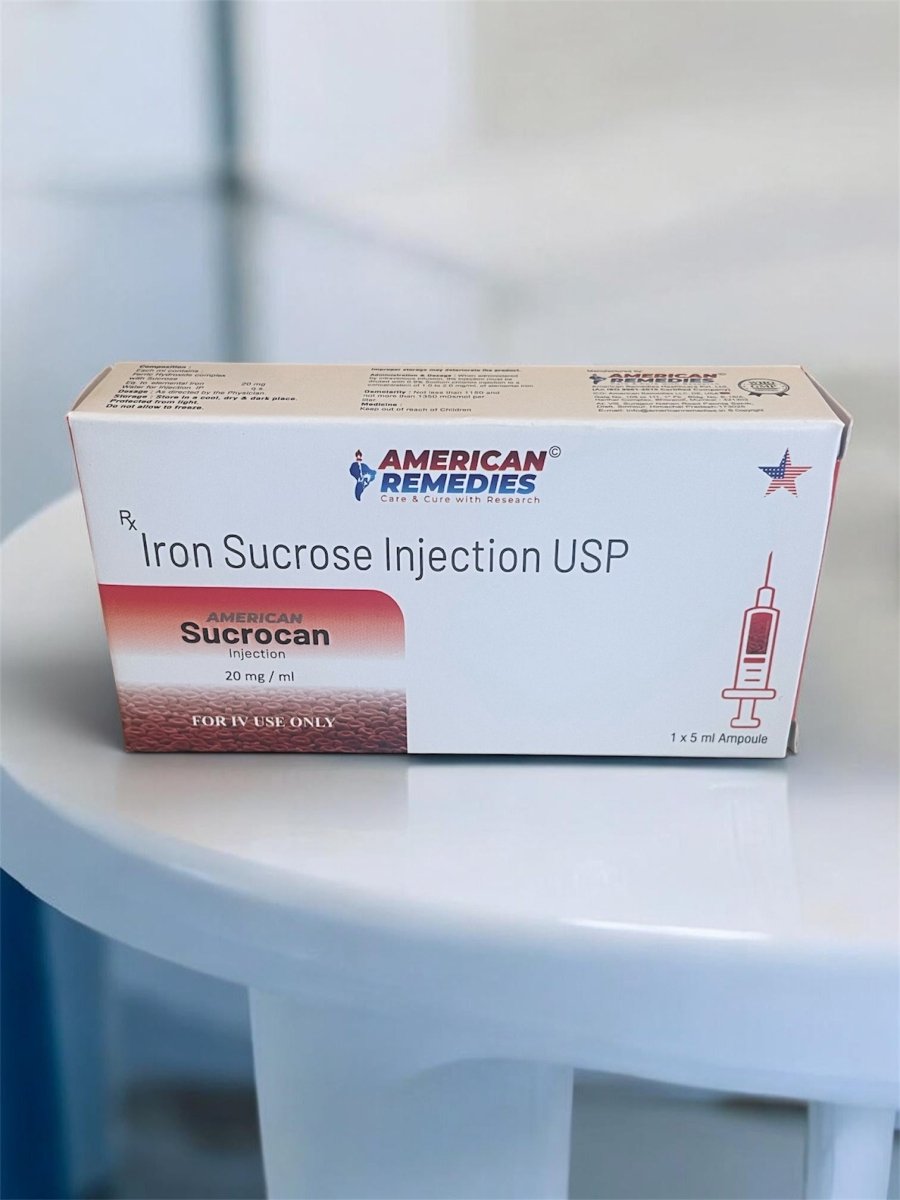 Iron Shot 100mg | Iron Sucrose Injection | IV Use - Supplements4YouAll - Supplement