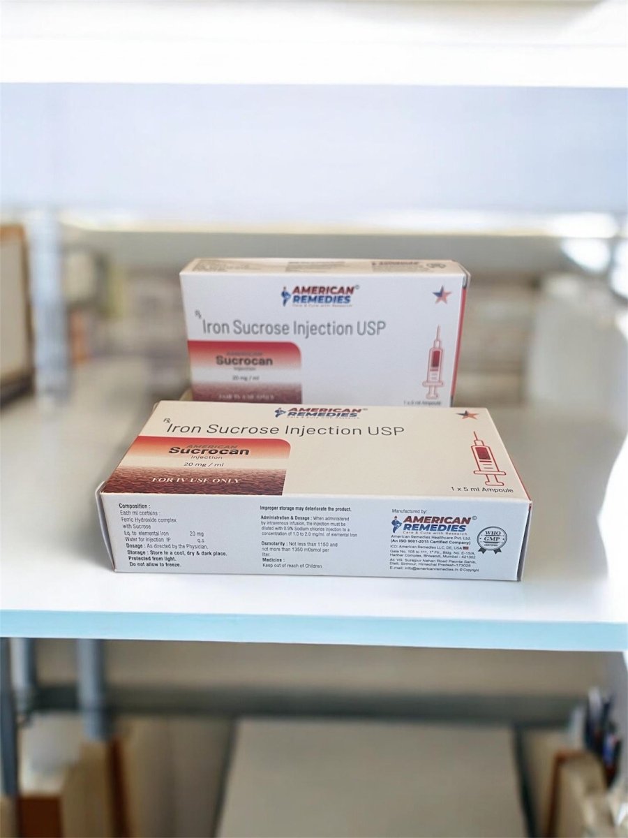 Iron Shot 100mg | Iron Sucrose Injection | IV Use - Supplements4YouAll - Supplement