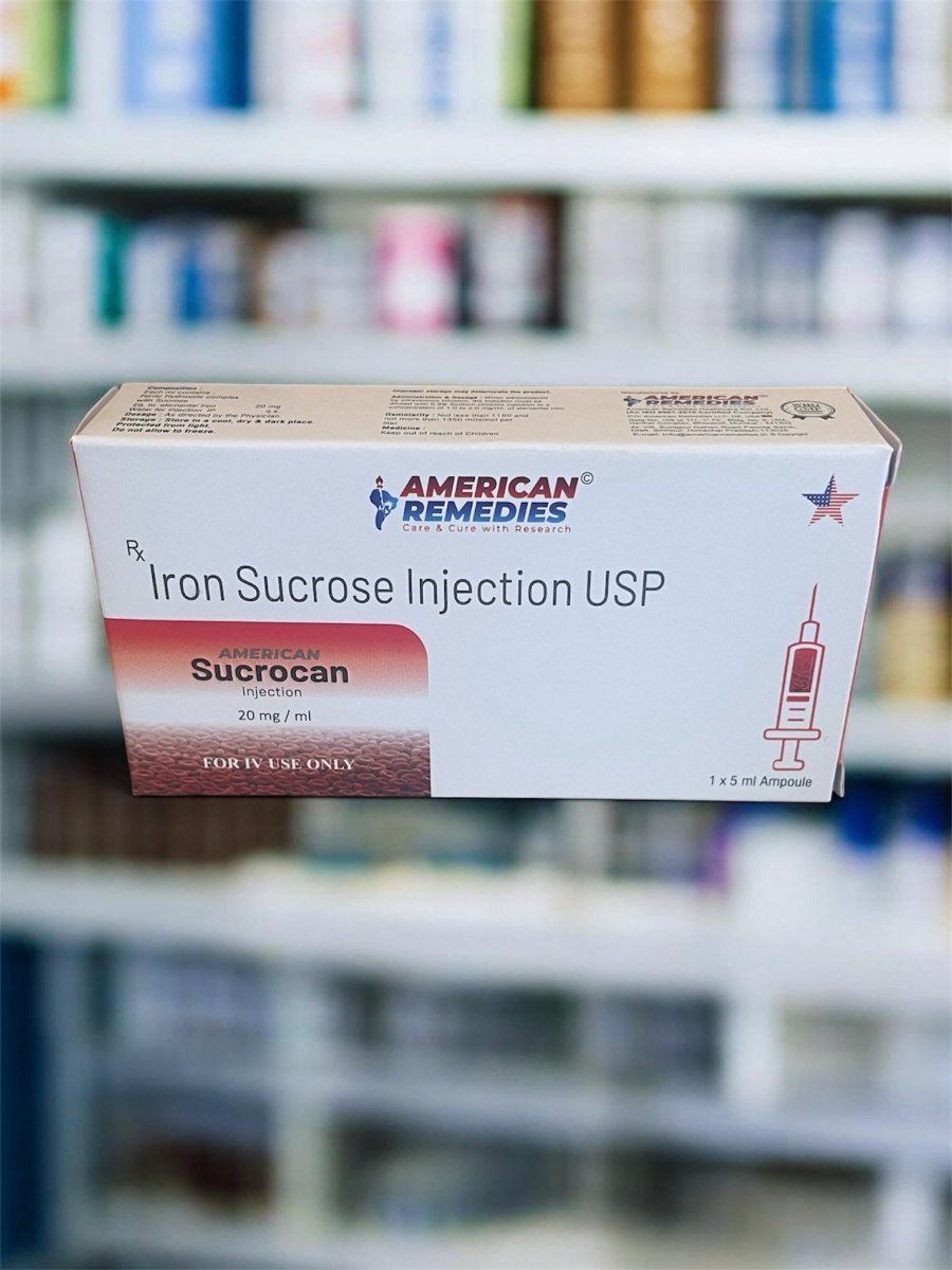 Iron Shot 100mg | Iron Sucrose Injection | IV Use - Supplements4YouAll - Supplement