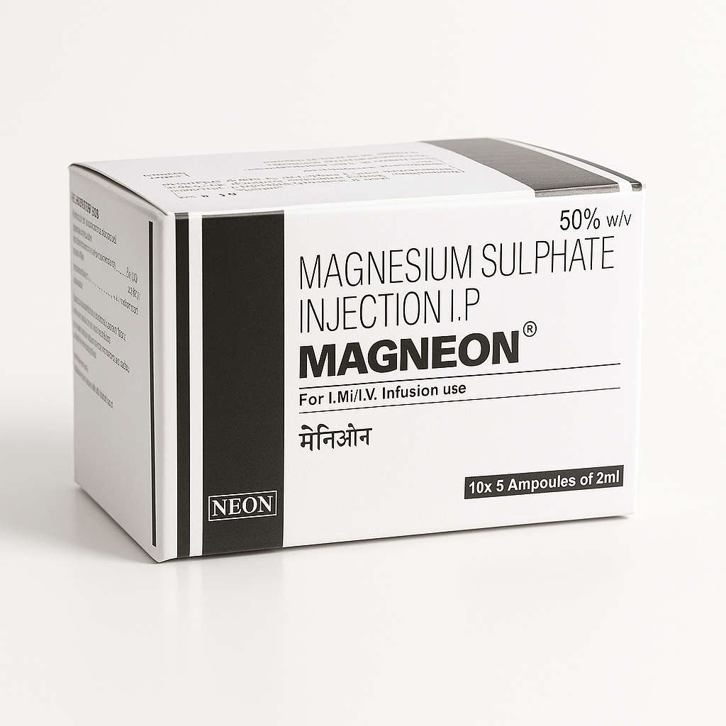 Magnesium Injection 1000mg 5 x2ml | For IV / IM Use - Supplements4YouAll - Minerals