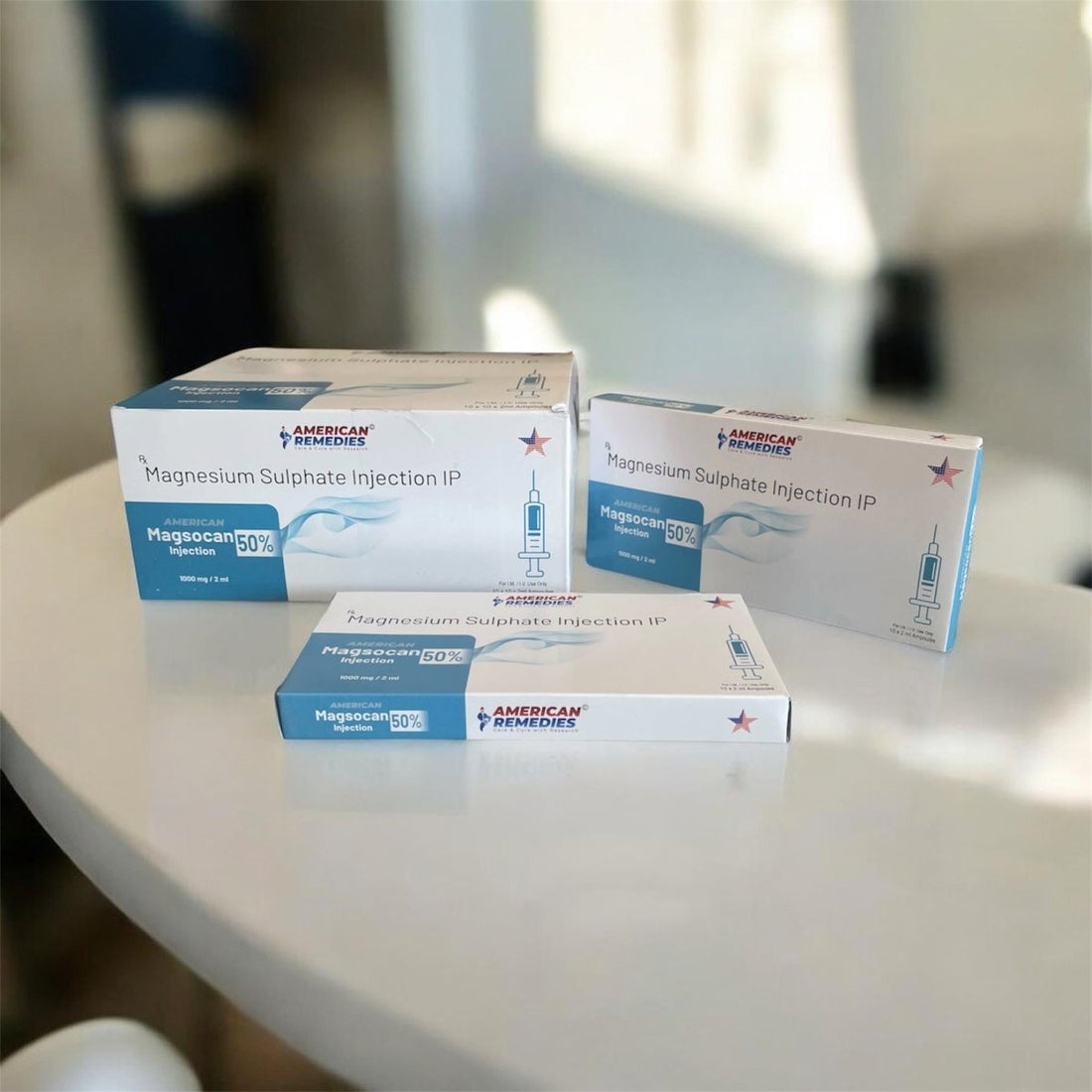 Magnesium Sulphate Injection 1000mg |5 x 2ml Ampoules | For IM IV Use - Supplements4YouAll - Minerals