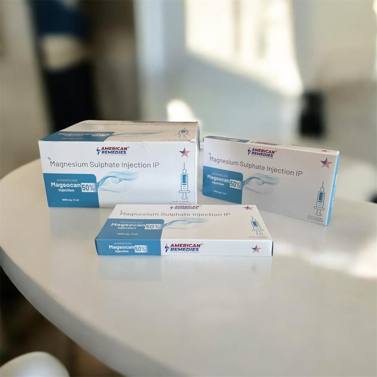 Magnesium Sulphate Injection 1000mg |5 x 2ml Ampoules | For IM IV Use - Supplements4YouAll - Minerals