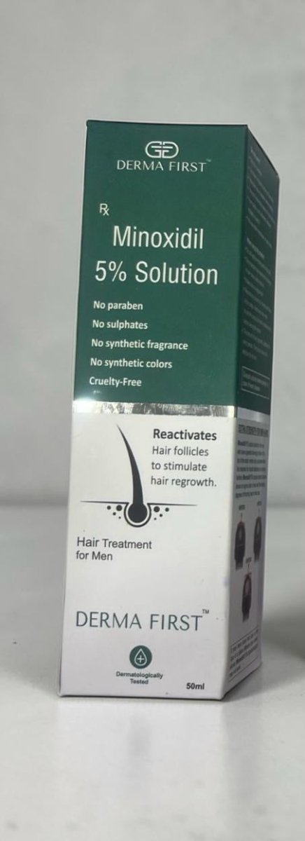 Minoxidil 5% Topical Solution for Men 50ml | Extra Strength - Supplements4YouAll - Hair Treatment