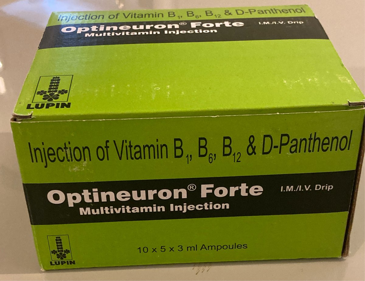 Multivitamin Injections B12 & B Complex 5x3ml Ampoules | IM IV Use - Supplements4YouAll - Vitamins