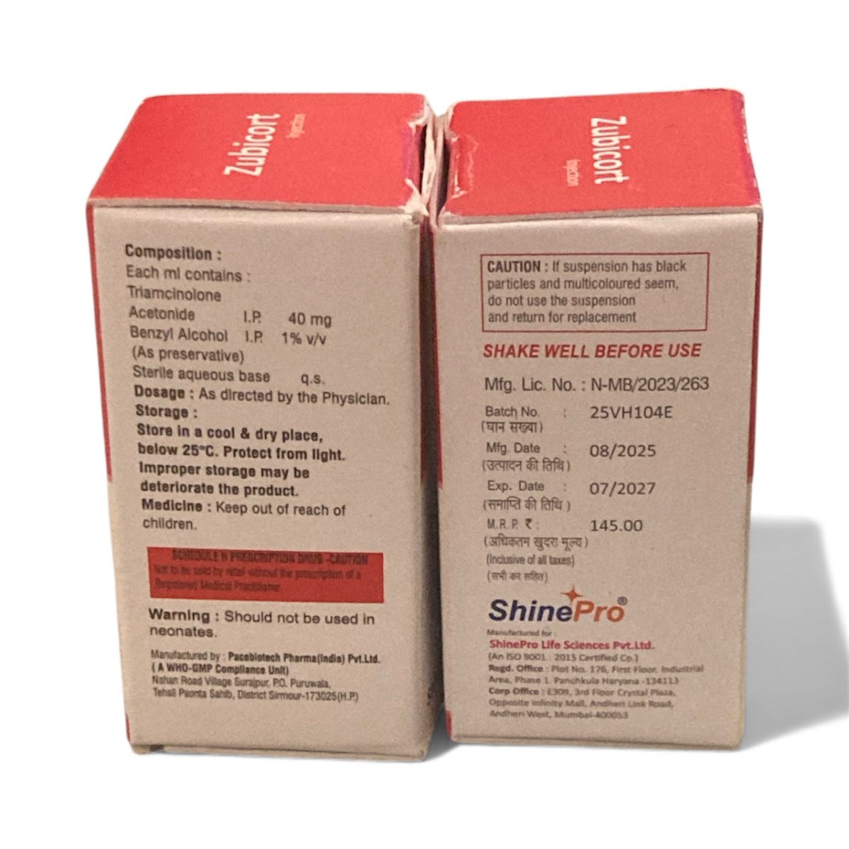 Triamcinolone | Severe Allergy Injection 40mg/ml | IM Use Only - Supplements4YouAll - 