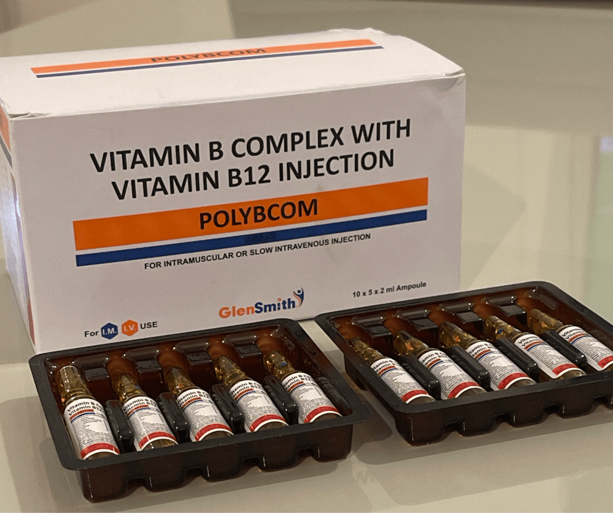 Long Expiry 03/2026 | Vitamin B Complex & B12 Injection | 5 x 2ml For IV / IM High Strength Vitamins 20%off