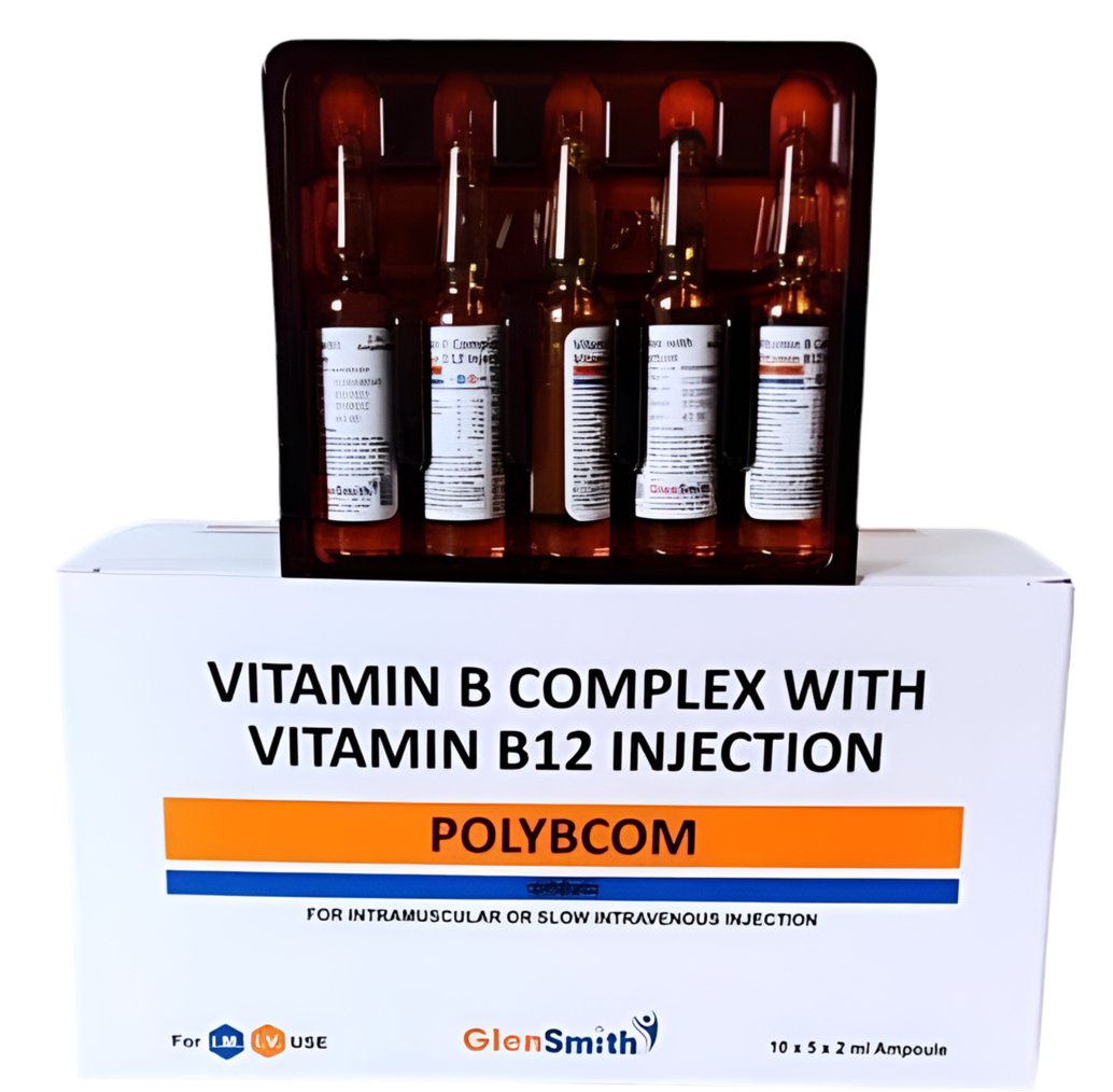 Long Expiry 03/2026 | Vitamin B Complex & B12 Injection | 5 x 2ml For IV / IM High Strength Vitamins 20%off