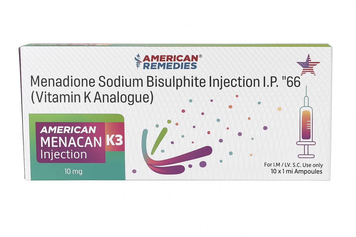 Vitamin K3 Injection | 10 x 1ml Ampoules | IM / IV Use - Supplements4YouAll - Vitamins