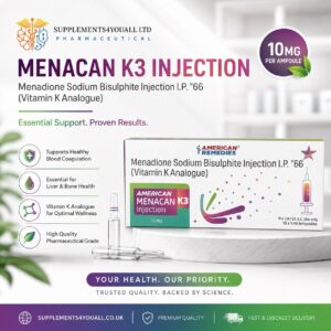 Vitamin K3 Injections | 10 x 1ml | IM/IV